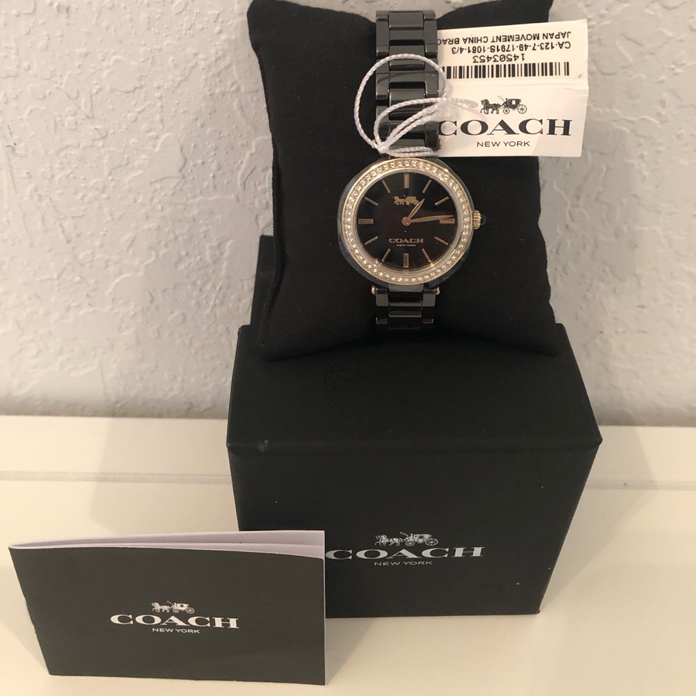 New Coach Women’s Watch With Tag And Certifícate